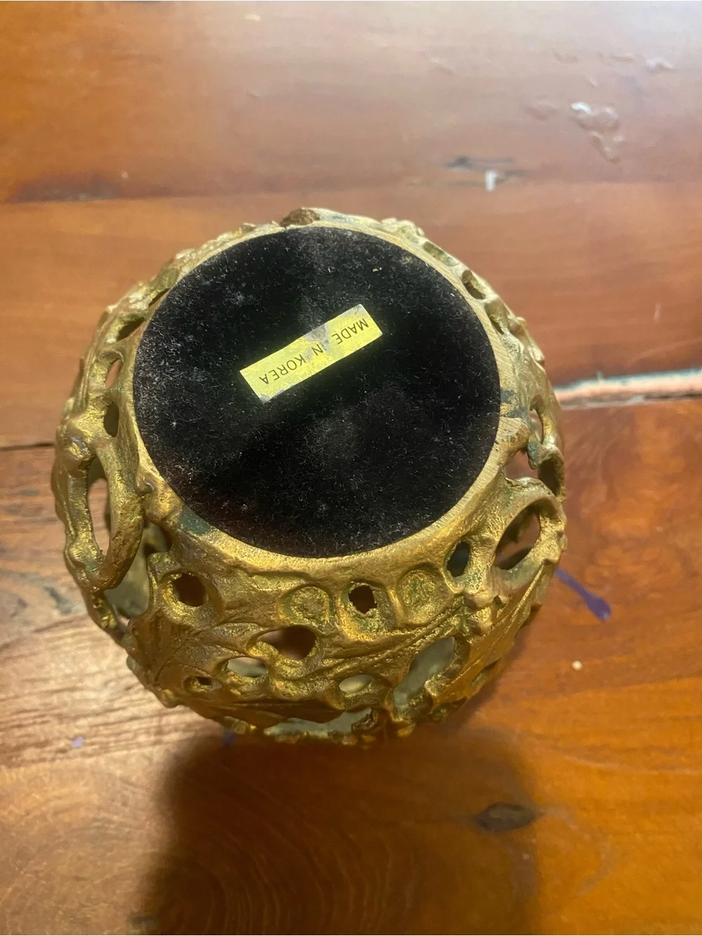 No label elegant brass